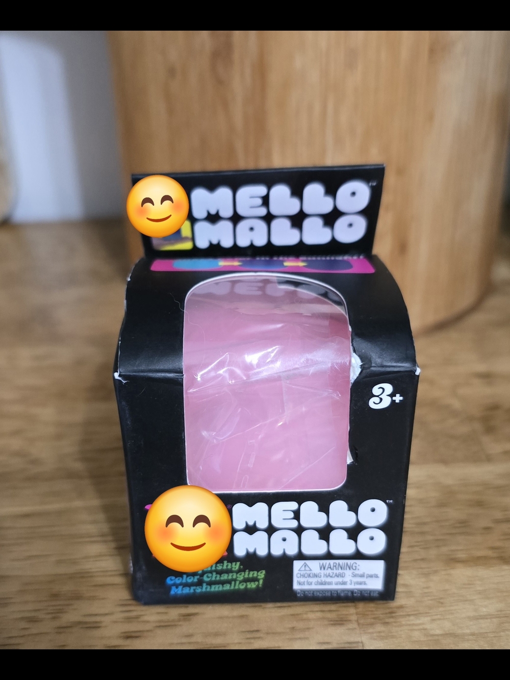 Color-Changing Pink Mello Mallo Toy